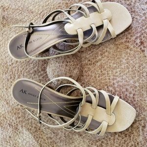 Beige Summer Strap Sandals